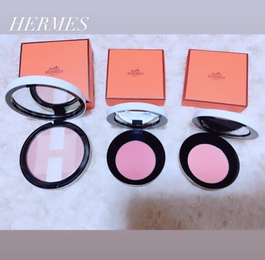 ▷▶︎▷HERMES▷▶︎▷

.

HERMESで気になるチーク2色と新作のフェイスパウダーを購入しました💭👀✨

元々HERMESでは別の色のチークとリップ、ゴールドのアイ＆フェイスパウダーを持って