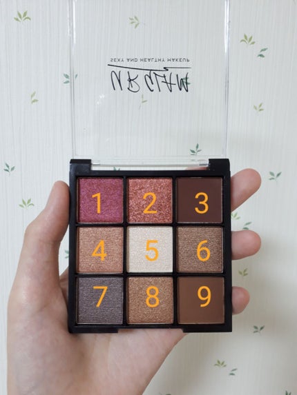 UR GLAM BLOOMING EYE COLOR PALETTE/U R GLAM/アイシャドウパレットを使ったクチコミ(2枚目)