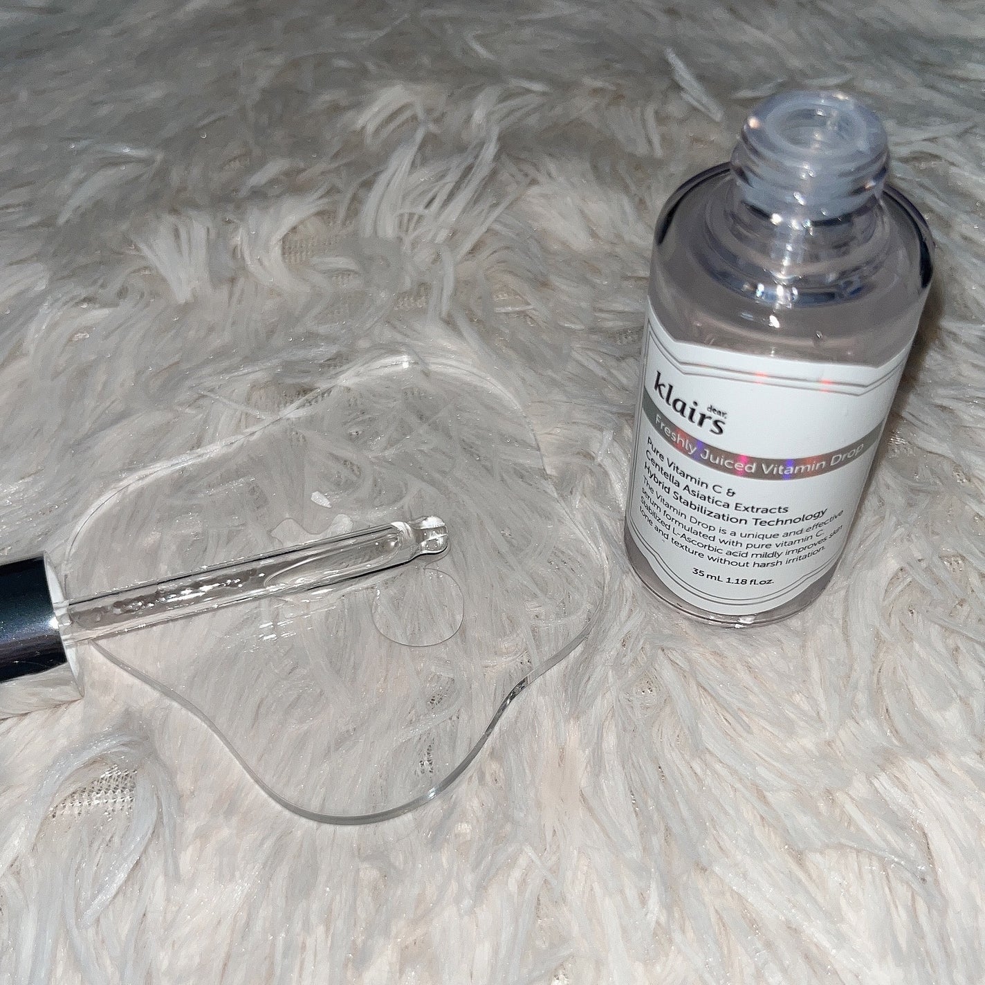 フレッシュリージュースドビタミンドロップ(35ml)/Klairs/美容液を使ったクチコミ(4枚目)