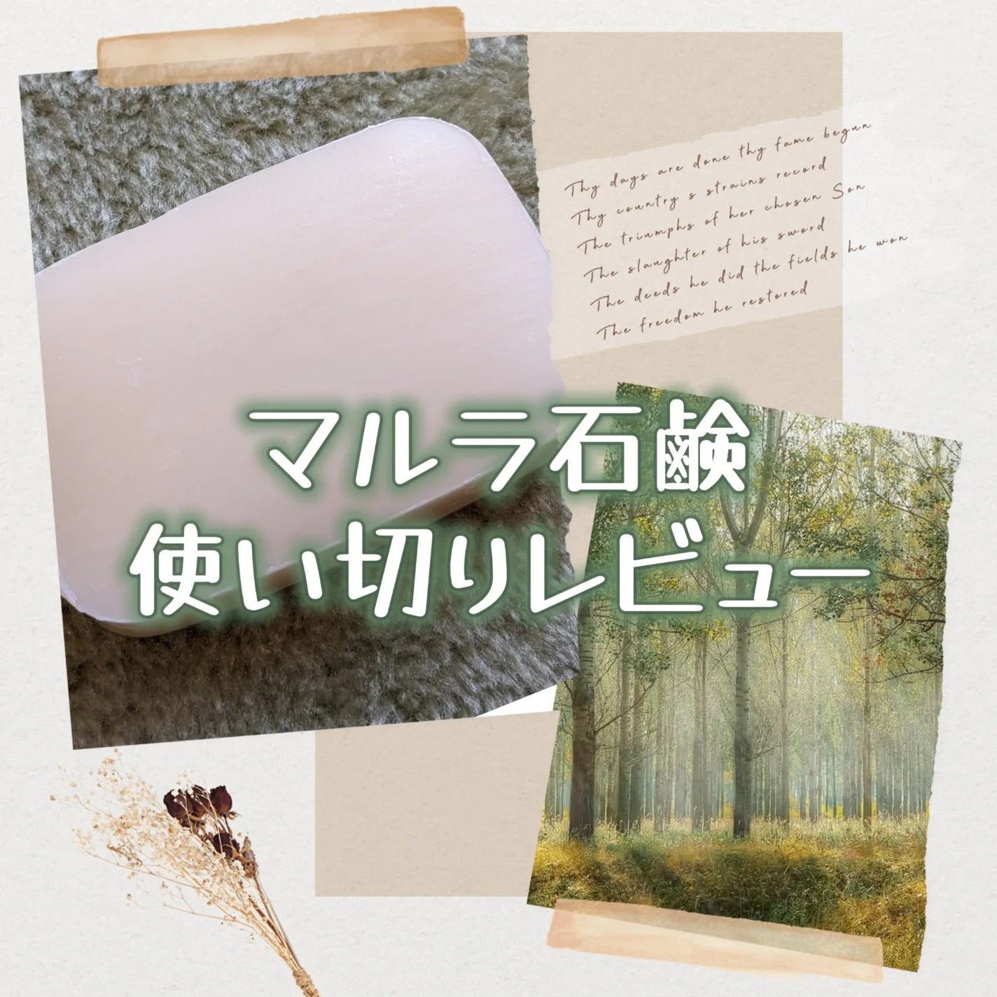 マルラオイル配合 フェイシャルソープ/rashiku-japan/洗顔石鹸を使ったクチコミ(1枚目)