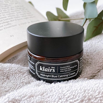 ミッドナイトブルーカーミングクリーム/Klairs/フェイスクリームを使ったクチコミ(1枚目)