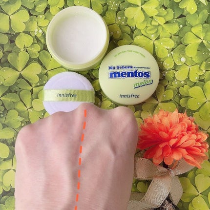 ノーセバム ミネラルパウダー LTD20 LTD206 メントス メロン/innisfree/ルースパウダーの画像