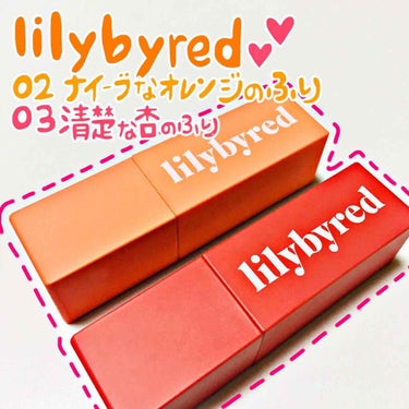 ブラッディライアー コーティングティント/lilybyred/口紅を使ったクチコミ（1枚目）