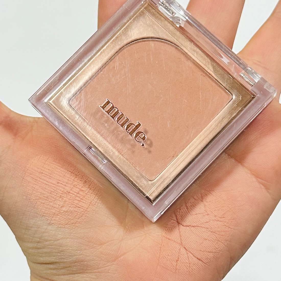 フラッターブラッシャー/mude/パウダーチークを使ったクチコミ（1枚目）