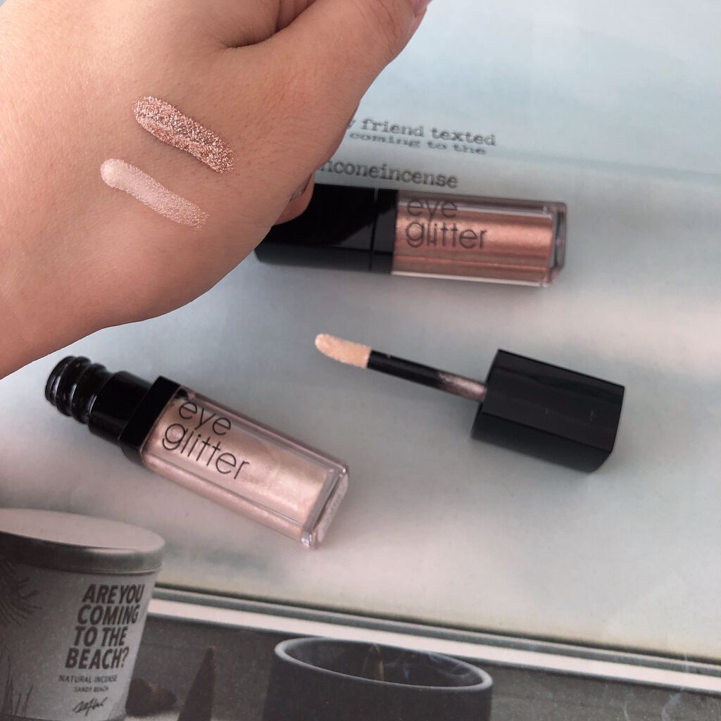 アイグリッター No.1 SPARKLING SNOW/A’pieu/グリッターを使ったクチコミ（2枚目）