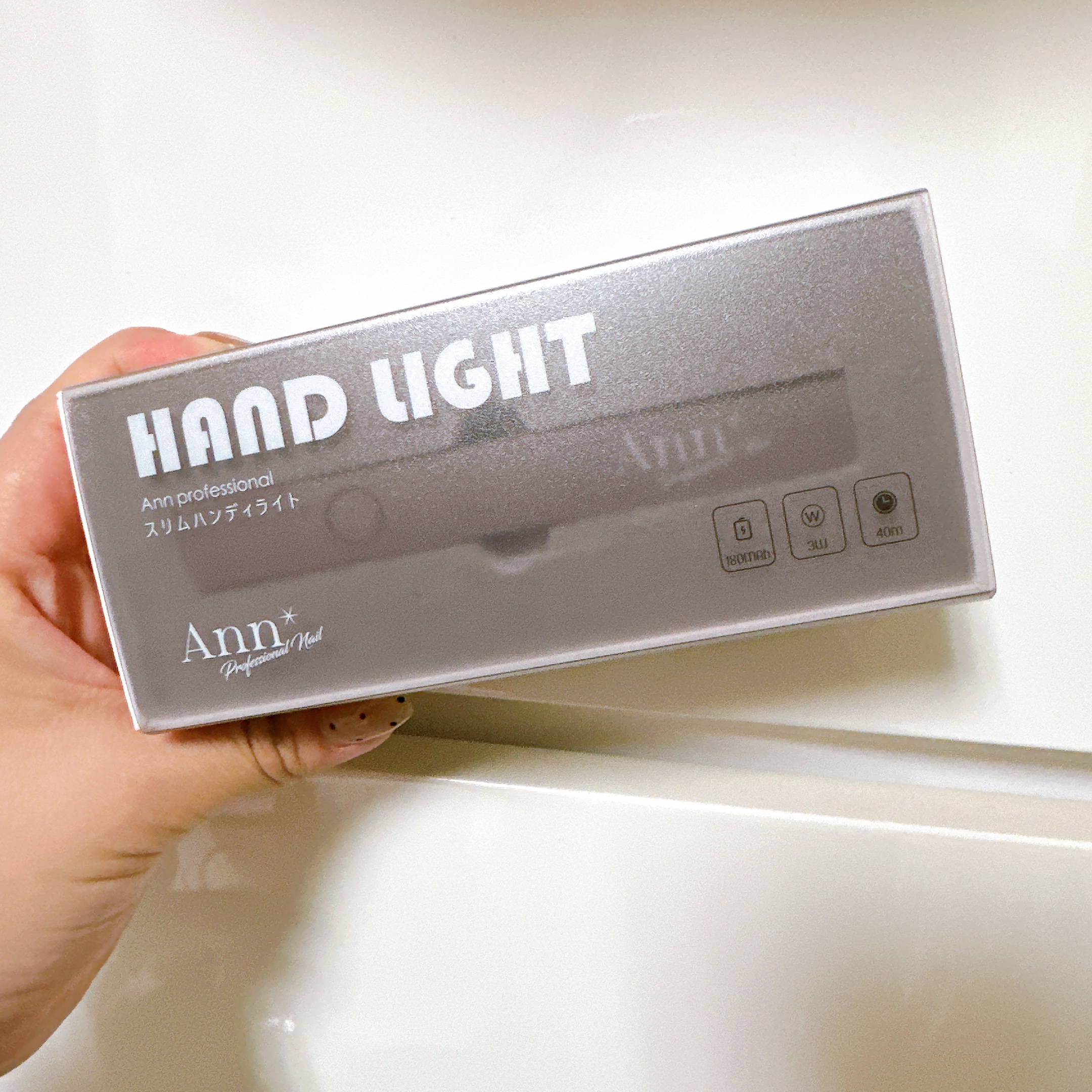 Ann professional スリムハンディライト/Ann/ネイル用品を使ったクチコミ（1枚目）