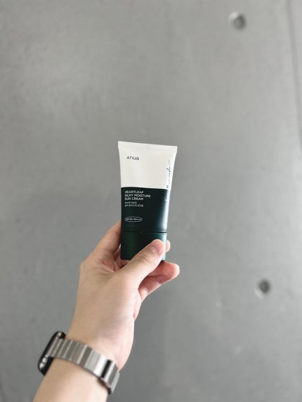 ドクダミ シルキー モイスチャー サンクリーム/Anua/日焼け止めクリームを使ったクチコミ(1枚目)