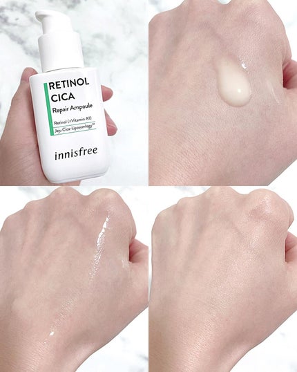 レチノール シカ リペア セラム/innisfree/美容液を使ったクチコミ(4枚目)