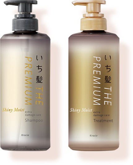 THE PREMIUM エクストラダメージケアシャンプー/トリートメント(シャイニーモイスト)/いち髪/市販シャンプーを使ったクチコミ(1枚目)