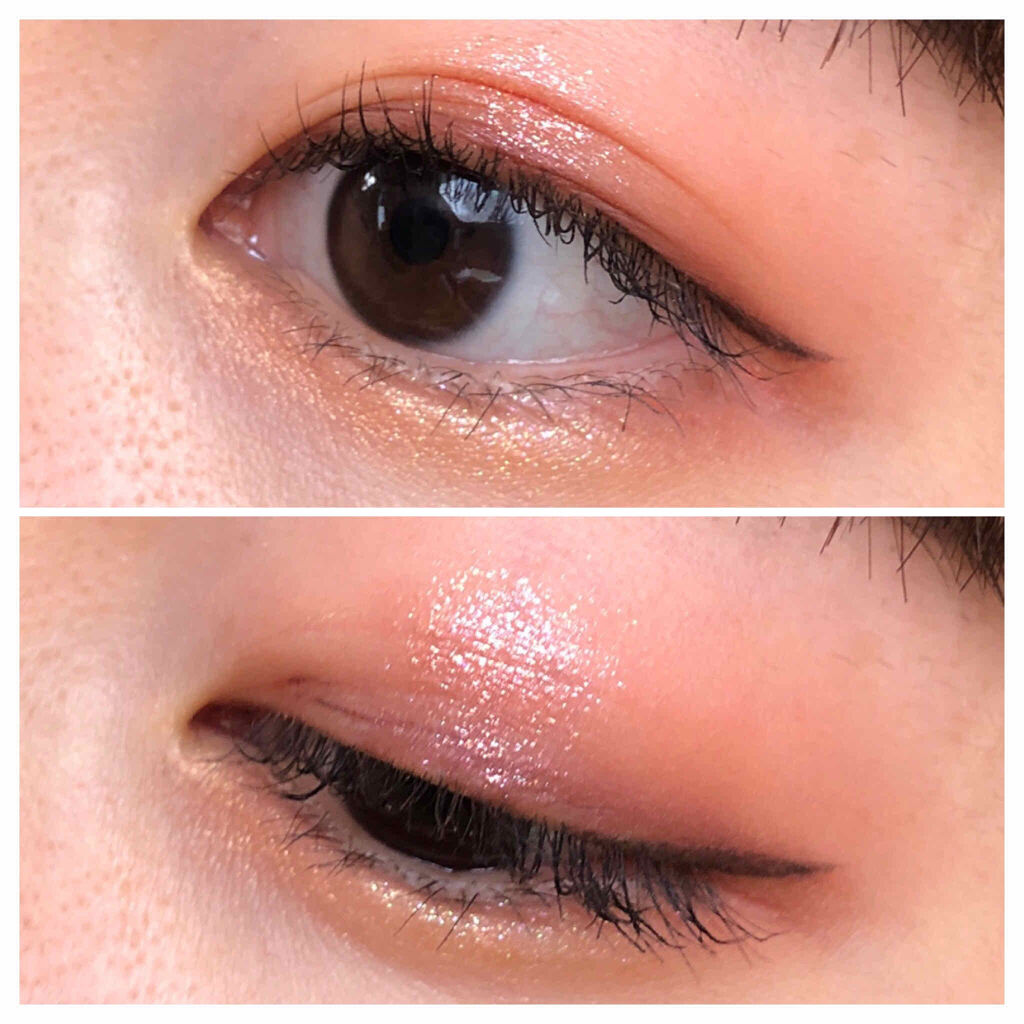 グリッタープリズム シャドウ RD02/MISSHA/グリッターを使ったクチコミ（1枚目）
