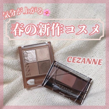 ベージュトーンアイシャドウ/CEZANNE/アイシャドウパレットを使ったクチコミ（1枚目）