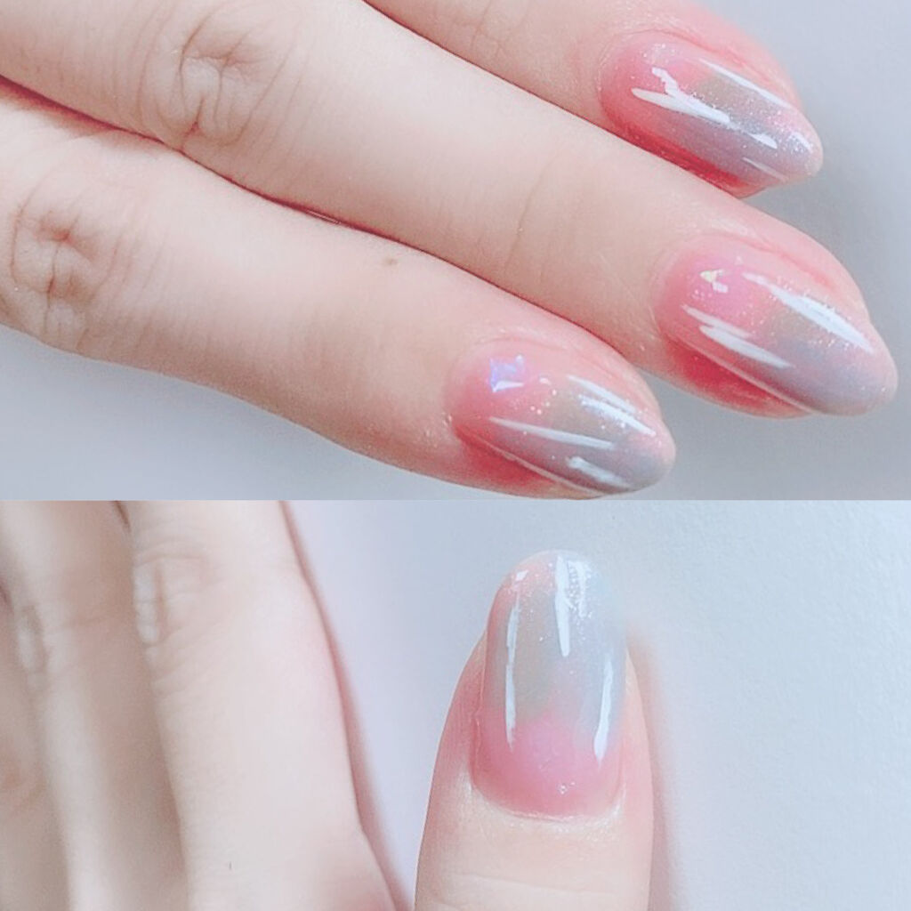 ネイル エナメル 細筆タイプ 013 ホワイト（細筆）/ちふれ/マニキュアを使ったクチコミ（3枚目）