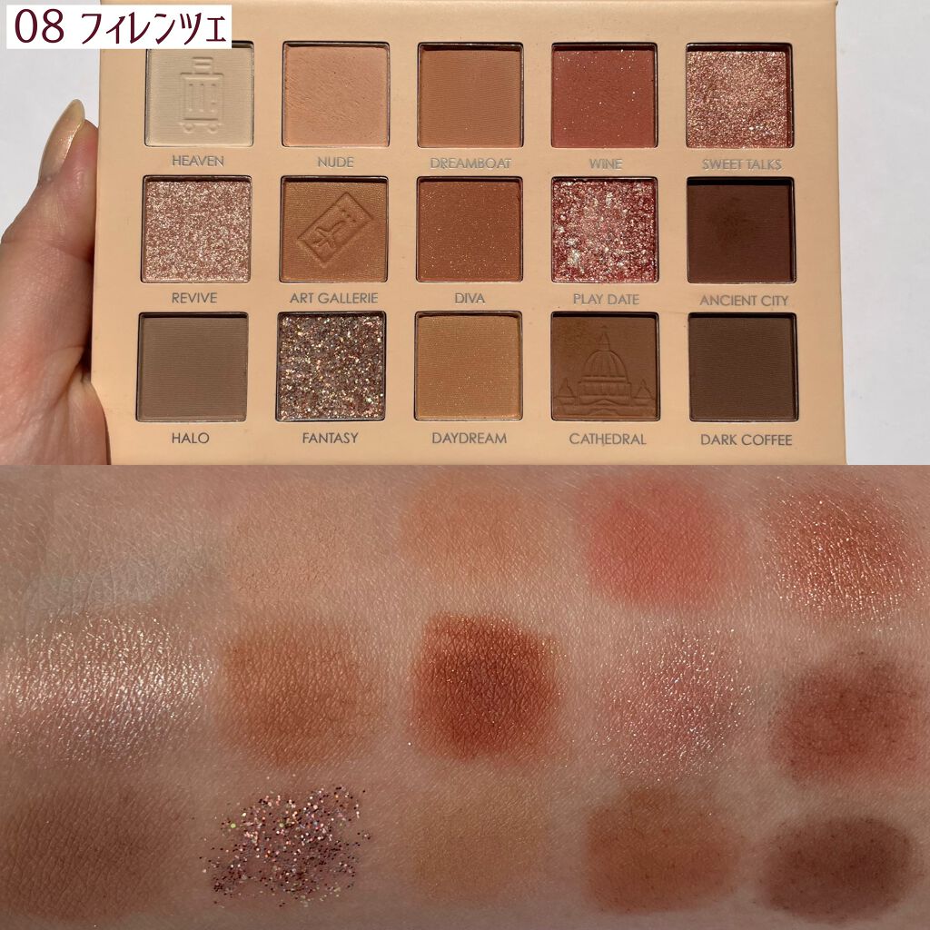 GO TRAVEL 15色アイシャドウパレット/FOCALLURE/アイシャドウパレットを使ったクチコミ(6枚目)