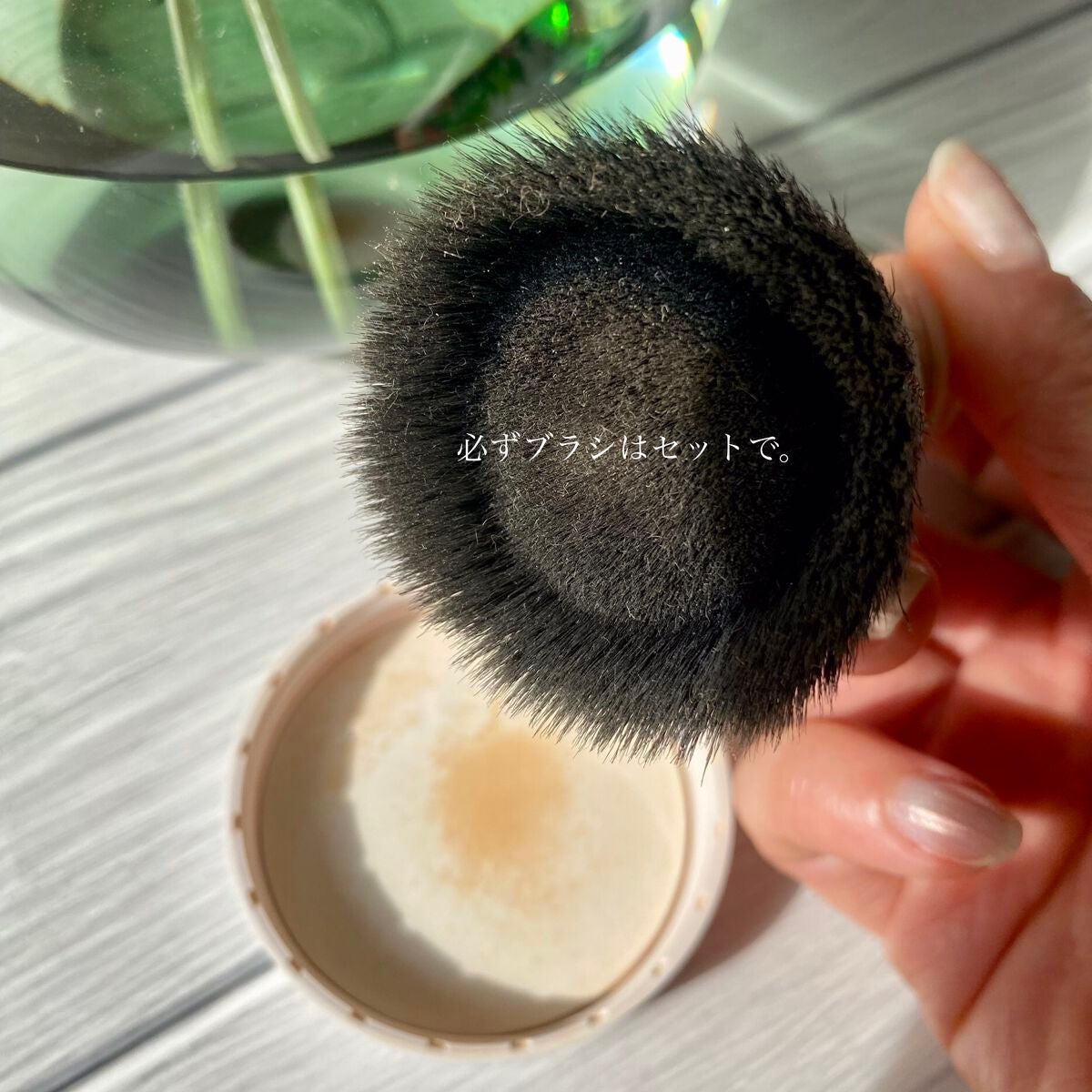 オリジナル ファンデーション(SPF15・PA++)/bareMinerals/パウダーファンデーションを使ったクチコミ(4枚目)