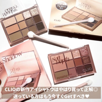 シェード アンド シャドウ パレット/CLIO/アイシャドウパレットを使ったクチコミ(10枚目)