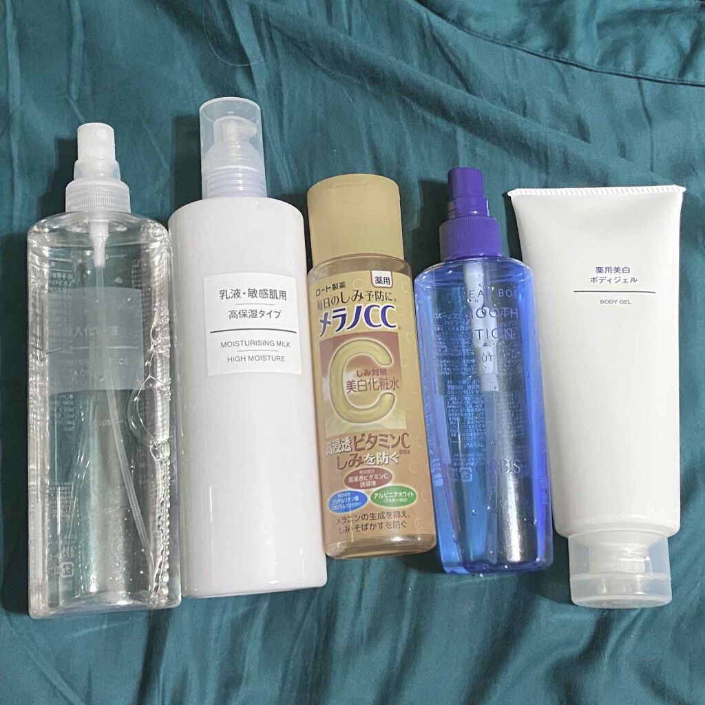 薬用美白ボディジェル/無印良品/ボディローションを使ったクチコミ（1枚目）