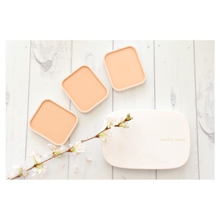 パウダーファンデーション/media luxe/パウダーファンデーションを使ったクチコミ(1枚目)