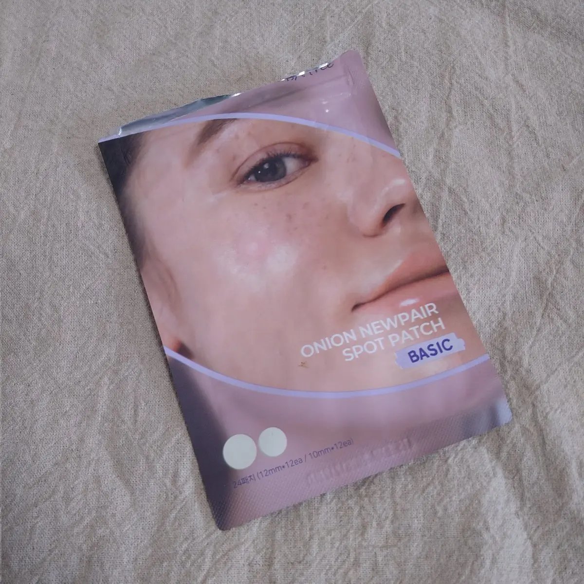 オニオン ニューペア スポットパッチ ベーシック/Isntree/にきびパッチを使ったクチコミ（1枚目）