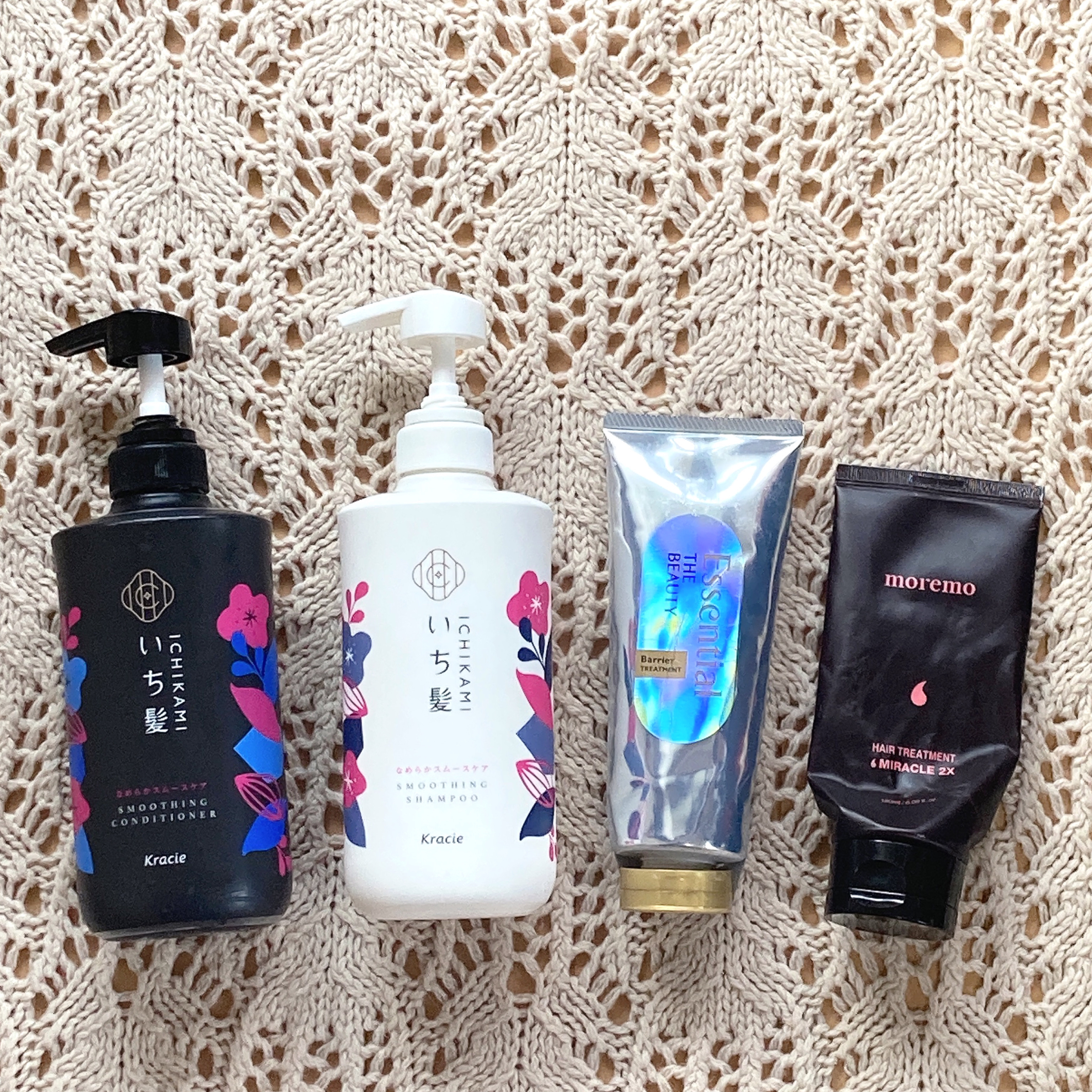 潤濃和草エッセンス/いち髪/アウトバストリートメントを使ったクチコミ（2枚目）