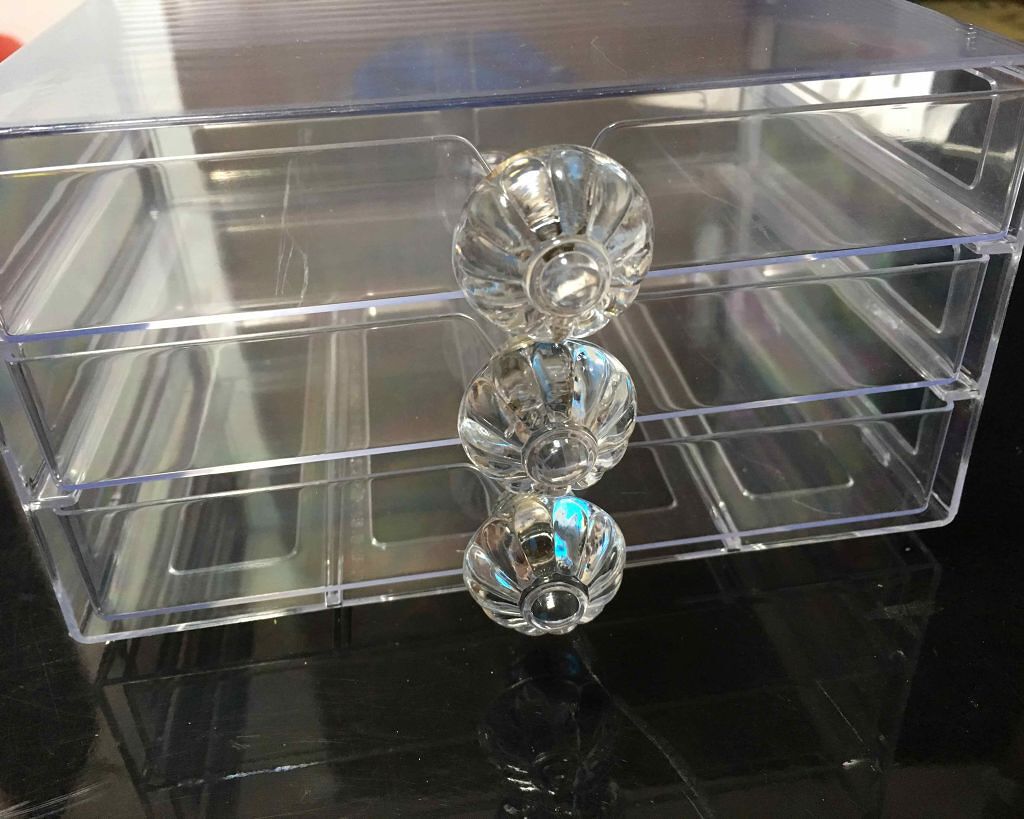 3段式クリアーケース/DAISO/その他化粧小物を使ったクチコミ（2枚目）