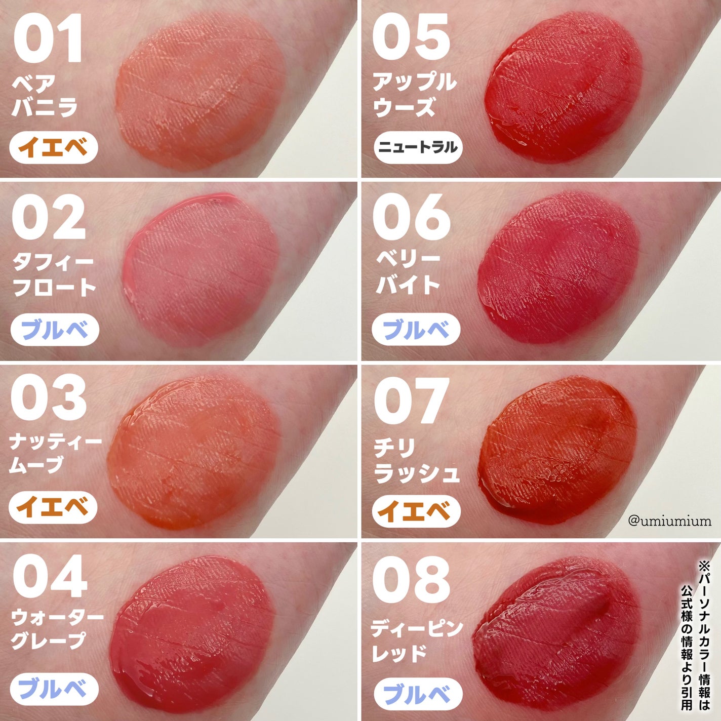 ベアムルティント/rom&nd/リップティントを使ったクチコミ(4枚目)