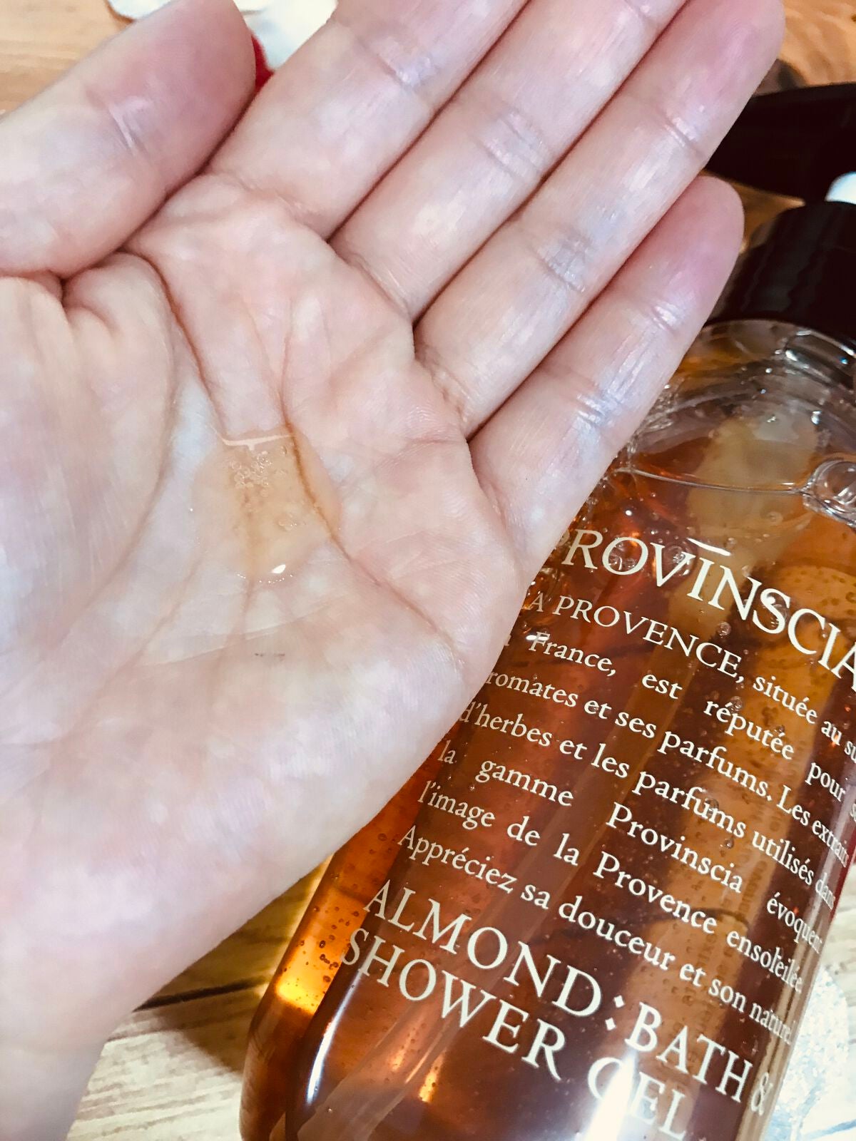 プロバンシア バス&シャワージェル/ペリカン石鹸/ボディソープを使ったクチコミ(1枚目)