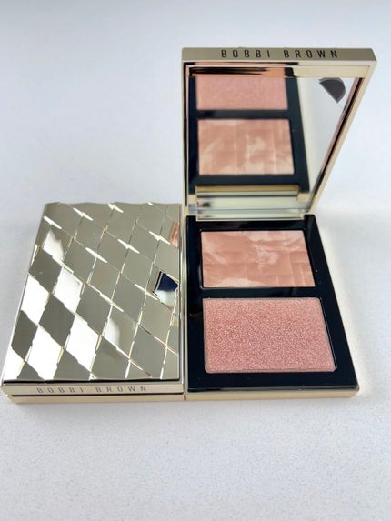 リュクス イルミネイティング デュオ/BOBBI BROWN/パウダーチークを使ったクチコミ(5枚目)