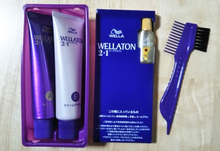 ウエラトーン ツープラスワン クリームタイプ/ウエラ/ヘアカラーを使ったクチコミ(2枚目)