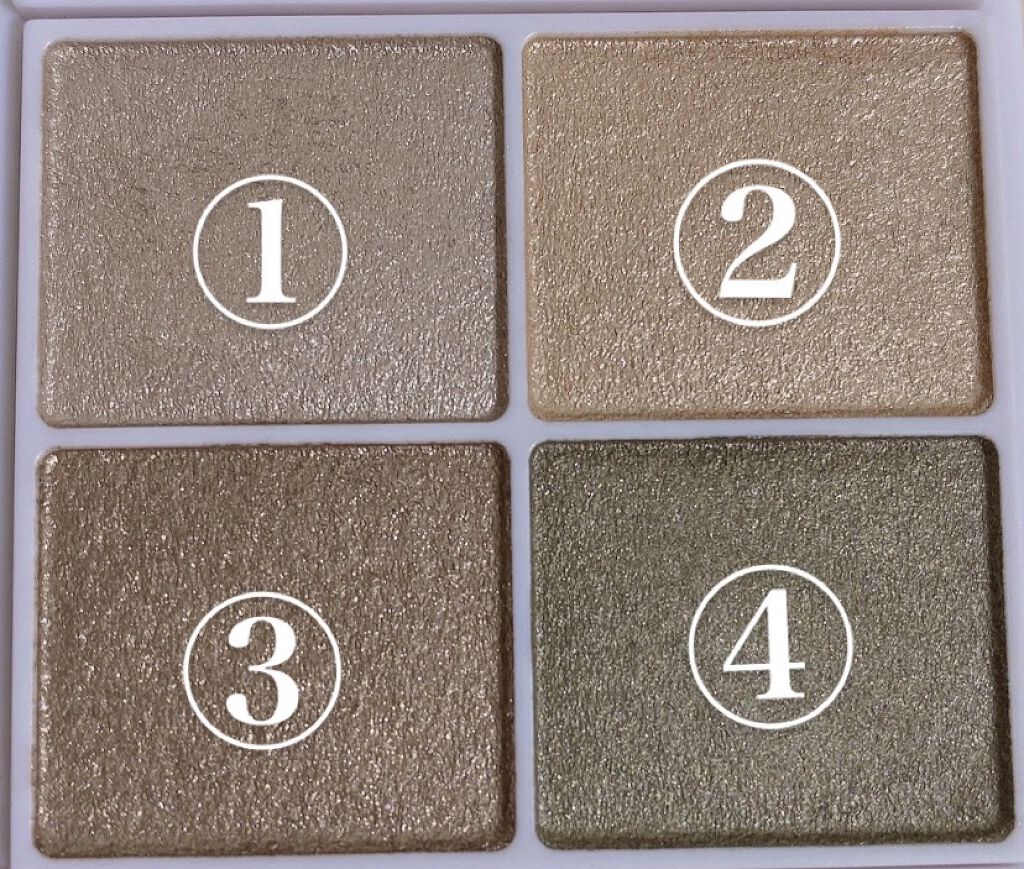 シルキースフレアイズ/キャンメイク/アイシャドウパレットを使ったクチコミ（2枚目）