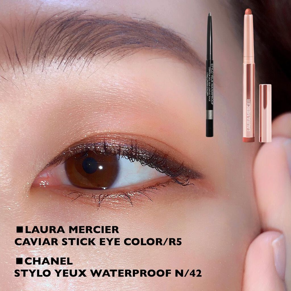 スティロ ユー ウォータープルーフ N/CHANEL/ペンシルアイライナーを使ったクチコミ（1枚目）