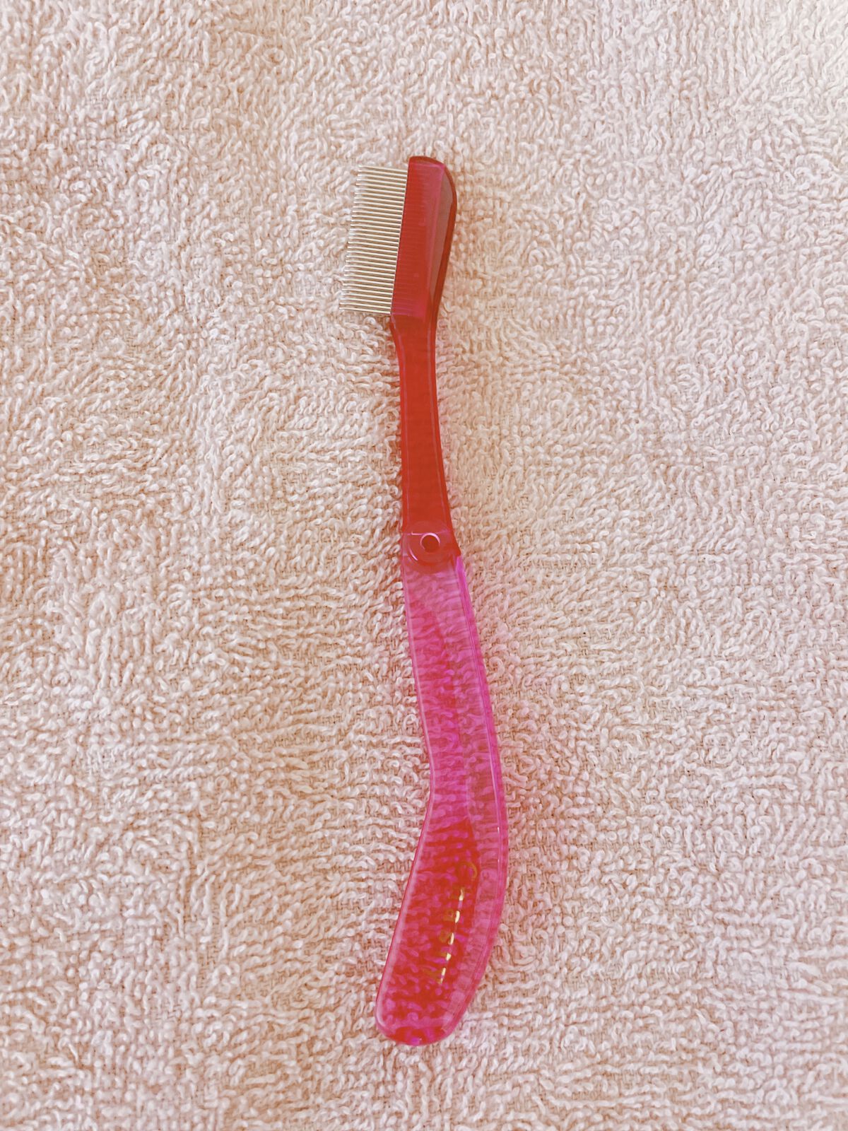 マスカラコーム メタルN（ナチュラル）/チャスティ/その他化粧小物を使ったクチコミ（2枚目）