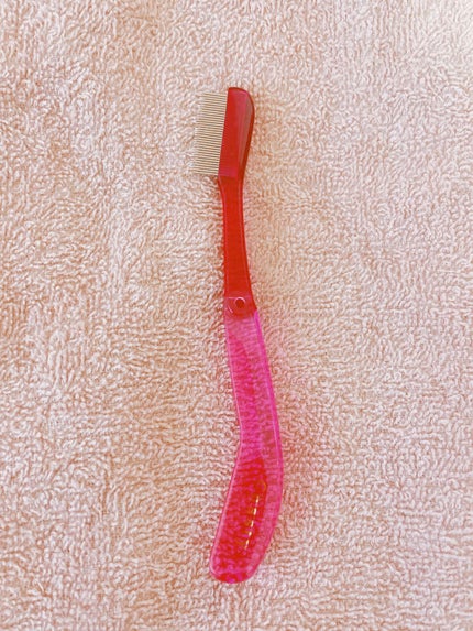 マスカラコーム メタルN(ナチュラル)/チャスティ/その他化粧小物を使ったクチコミ(2枚目)