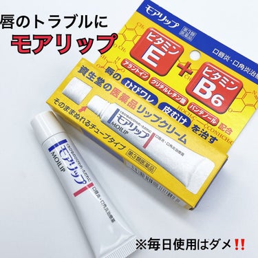 モアリップ N (医薬品)/資生堂薬品/リップケア・リップクリームを使ったクチコミ（1枚目）