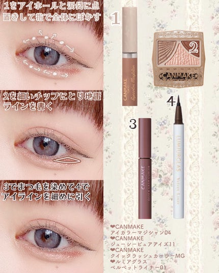 クリームチーク/キャンメイク/ジェル・クリームチークを使ったクチコミ(2枚目)