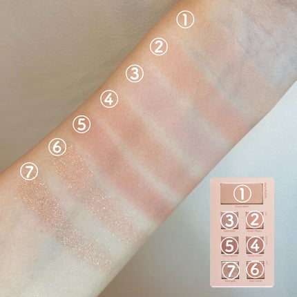 2021 F/Wルックブックパレット/espoir/アイシャドウパレットを使ったクチコミ(3枚目)