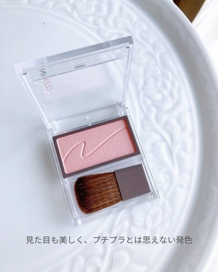 チークブラッシュ/CEZANNE/パウダーチークを使ったクチコミ(4枚目)