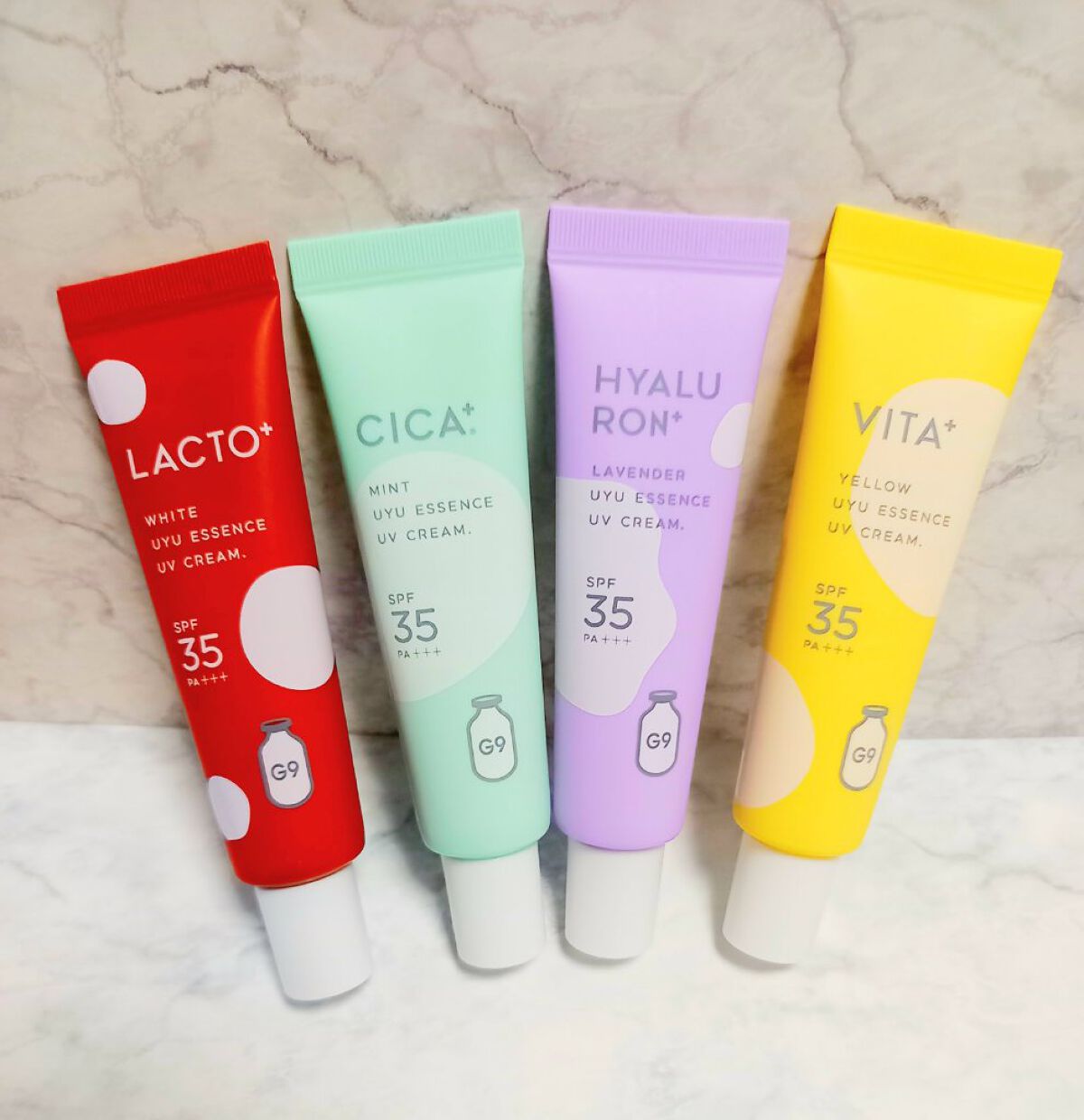 ウユエッセンス UVクリーム/G9SKIN/日焼け止めクリームを使ったクチコミ（2枚目）