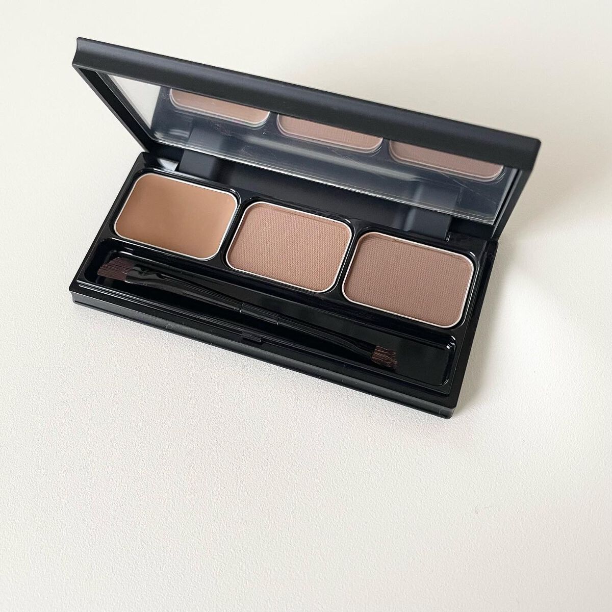 ディープセットパレット/＆be/パウダーアイブロウを使ったクチコミ（2枚目）