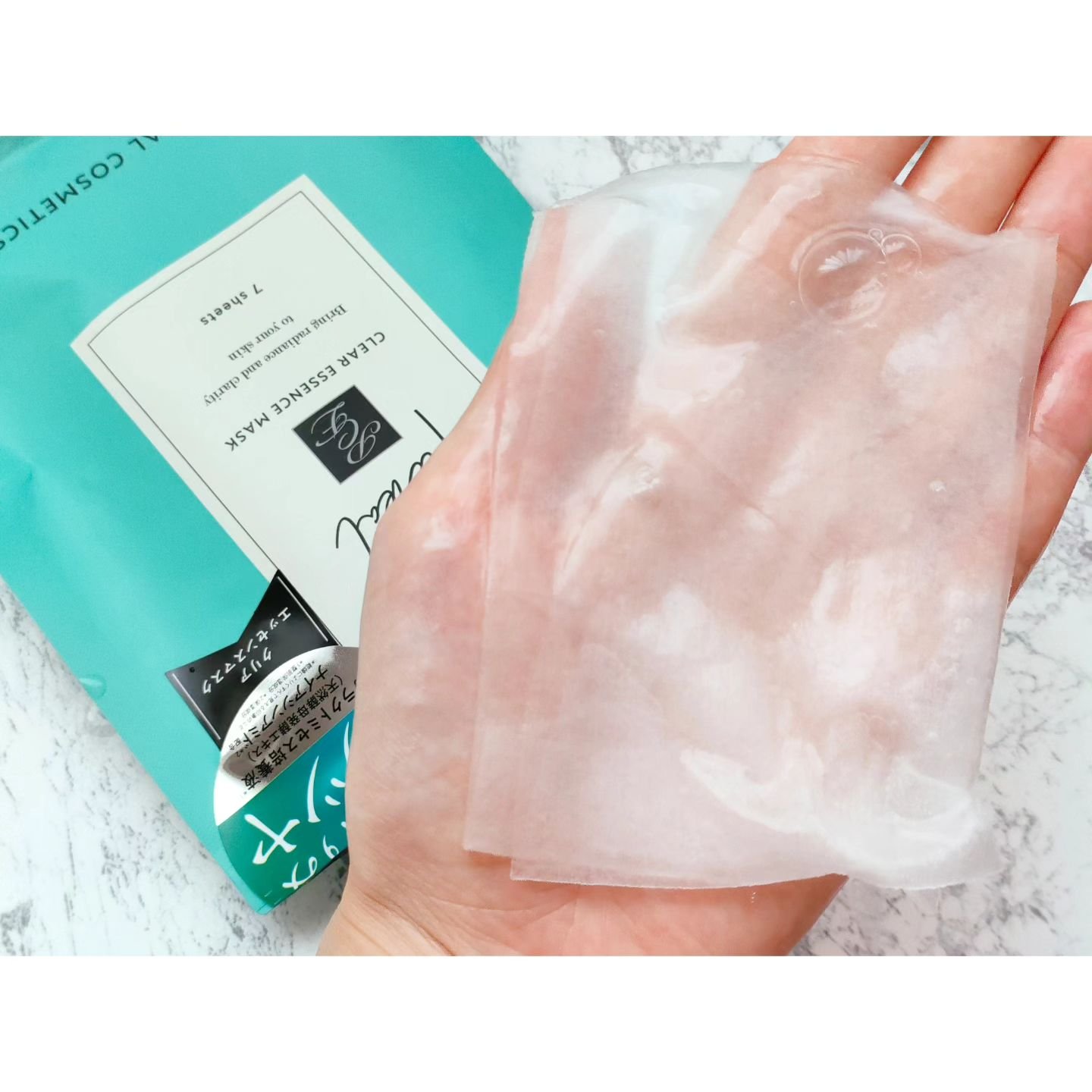 クリアエッセンスマスク/ピュレア/シートマスク・パックを使ったクチコミ（3枚目）