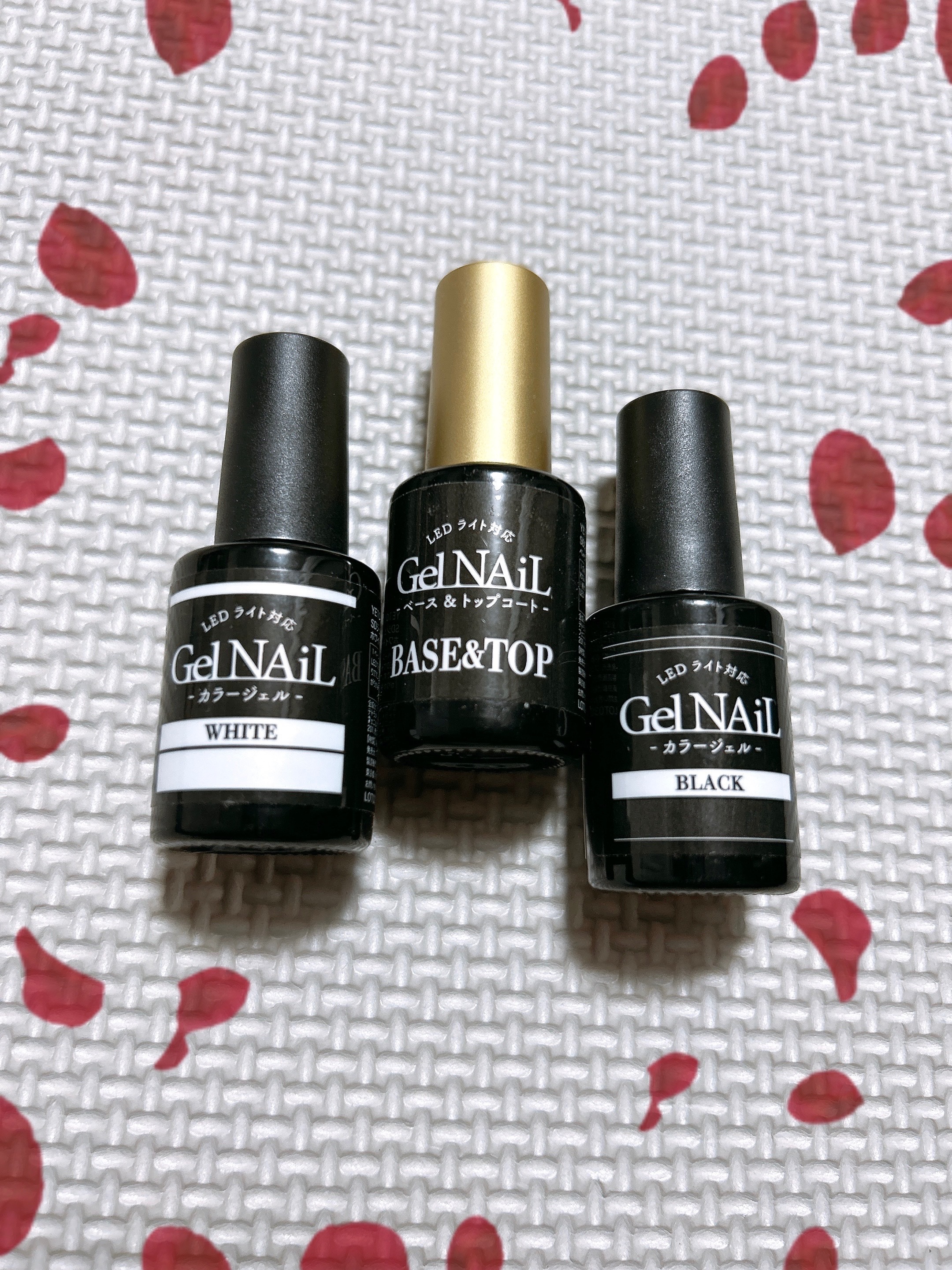 ジェルネイル（ライト対応）/セリア/ジェルネイルを使ったクチコミ（1枚目）