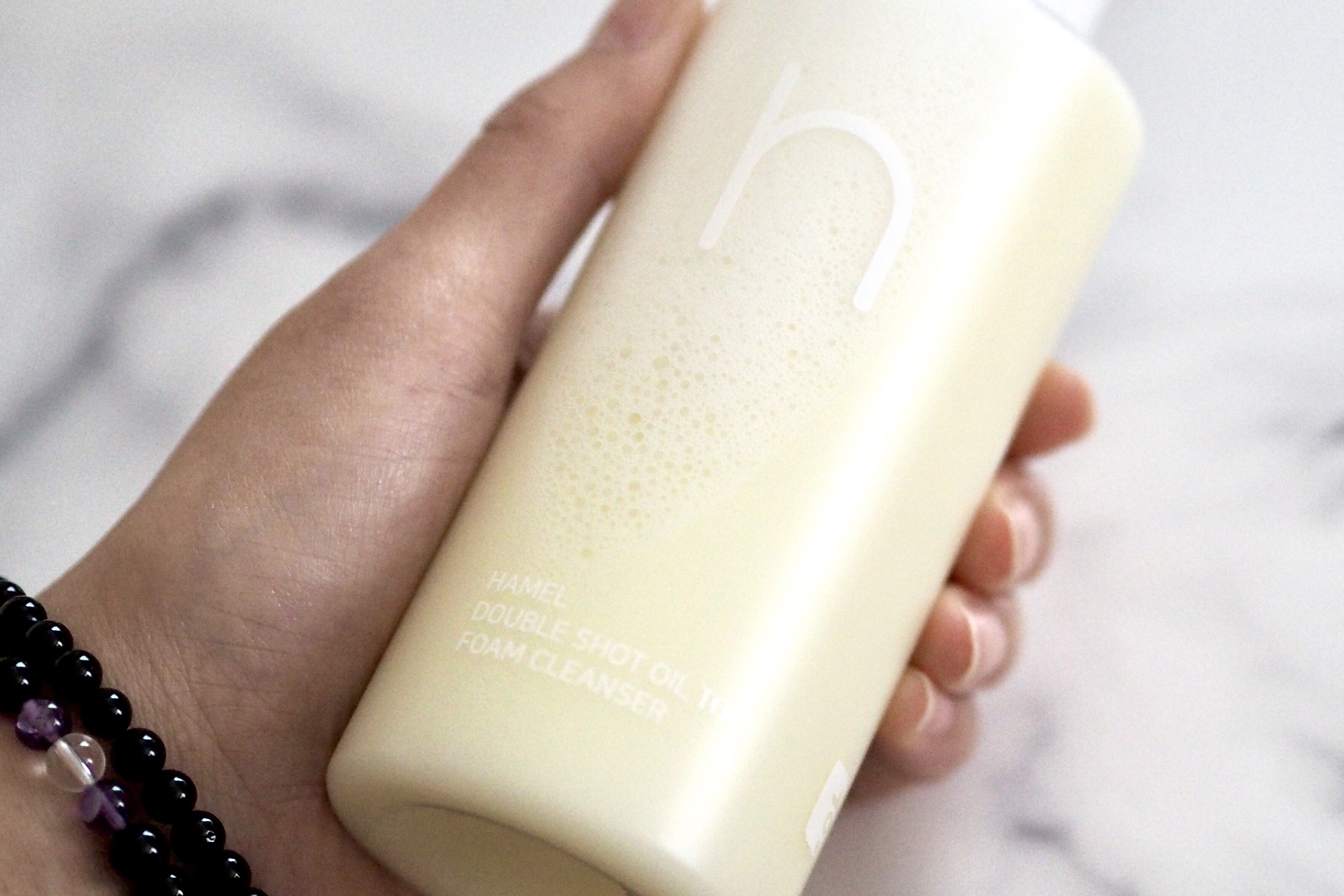 ダブルショットオイルトゥーフォームクレンザー/HAMEL/オイルクレンジングを使ったクチコミ（3枚目）