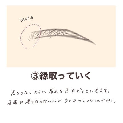 超細芯アイブロウ/CEZANNE/アイブロウペンシルを使ったクチコミ(4枚目)