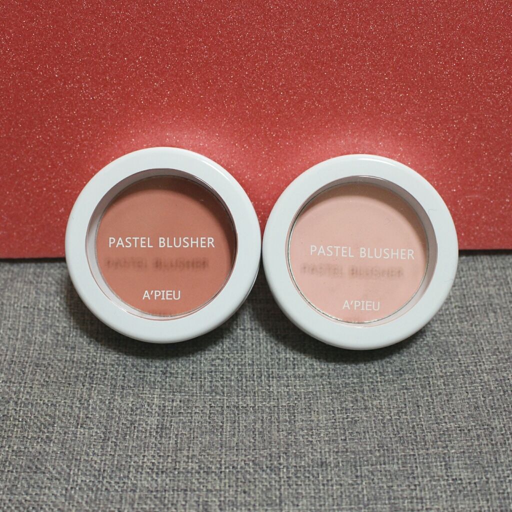 アピュー パステルブラッシャー/A’pieu/パウダーチークを使ったクチコミ（1枚目）