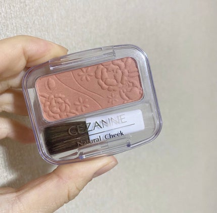 ナチュラル チークN/CEZANNE/パウダーチークを使ったクチコミ(1枚目)