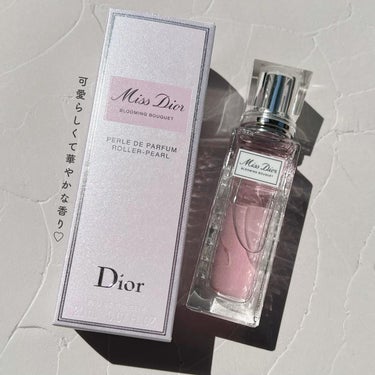 Dior ミス ディオール ブルーミング ブーケ ローラー パールのクチコミ「ミスディオール ブルーミングブーケローラーパール✍️
ロールオン／20ml
---------.....」（3枚目）