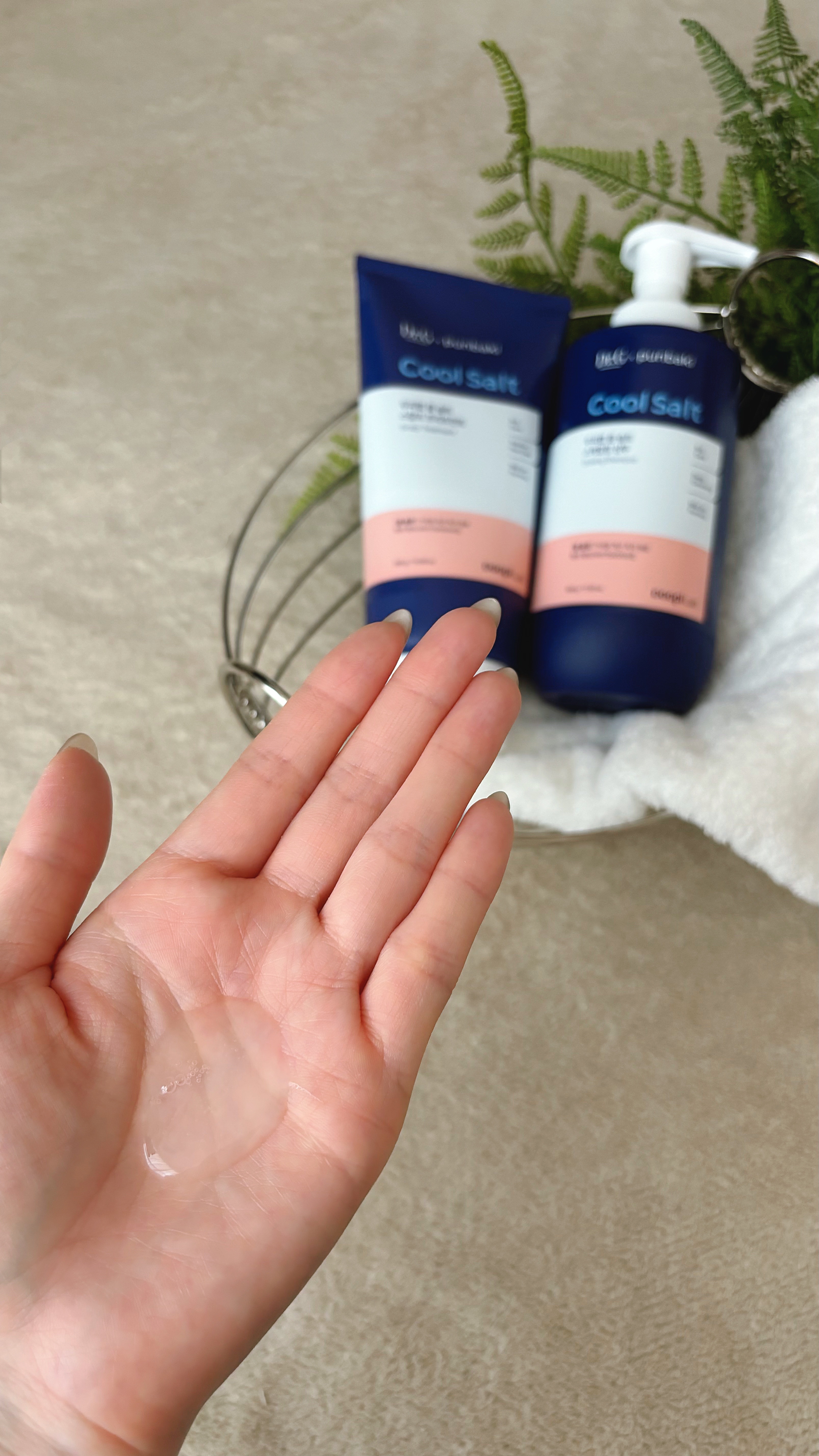 クールソルトスケーリングシャンプー/クールソルトスカルプトリートメント/Dr.G/市販シャンプーを使ったクチコミ（2枚目）