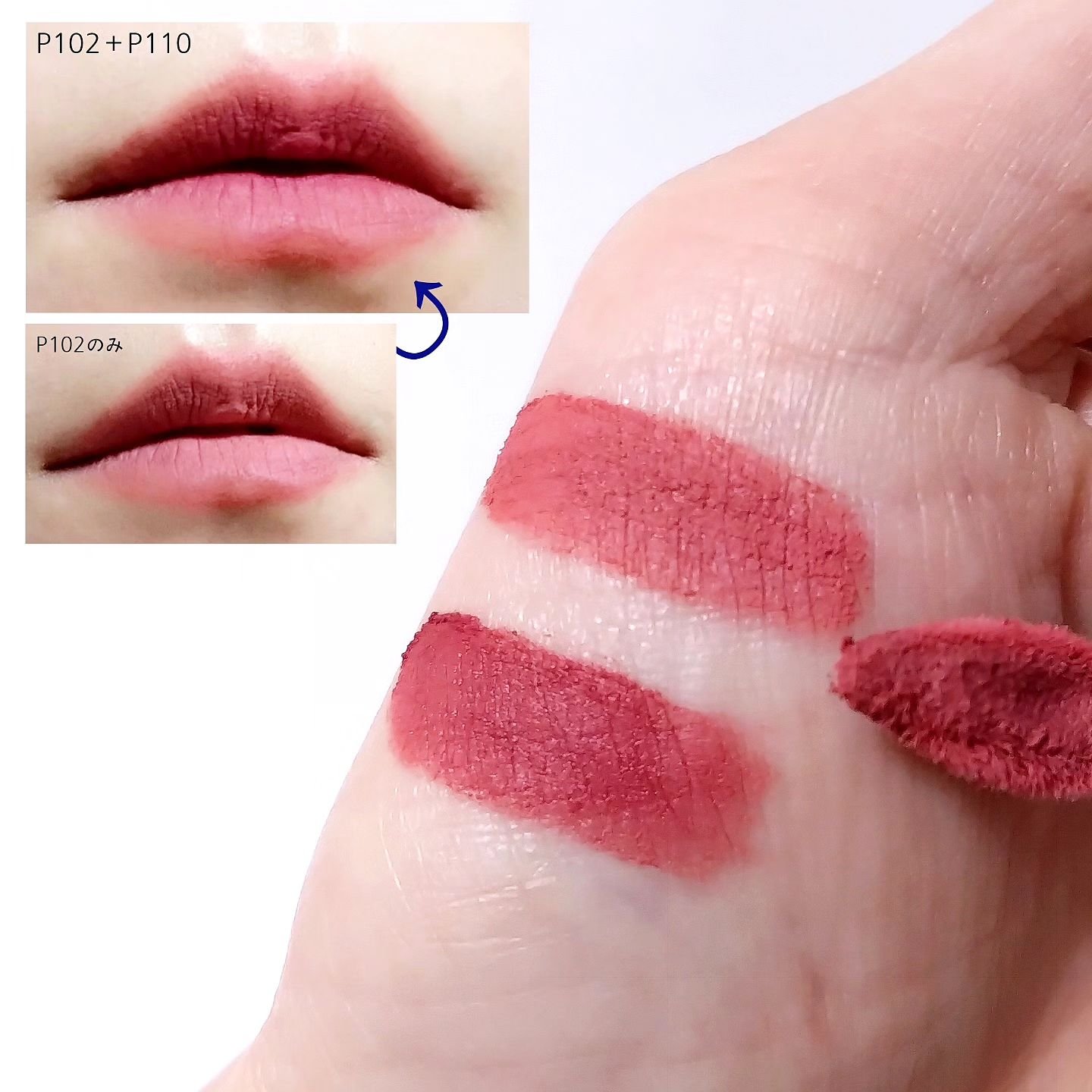 CKムースMリップ(通称:CKムース泥リップ)/COLORKEY/口紅を使ったクチコミ（2枚目）