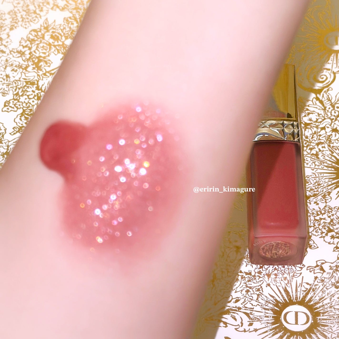 ルージュ ディオール フォーエヴァー リキッド シークイン(クリスマス コレクション 2024 限定品)/Dior/口紅・グロス・リップライナー・リップケアを使ったクチコミ(6枚目)