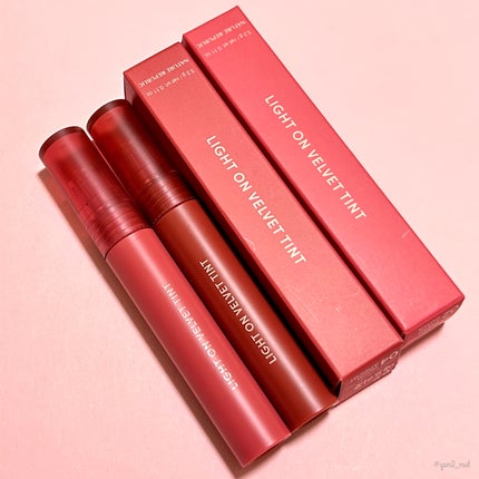 ライトオンベルベットティント/ネイチャーリパブリック/リップティントを使ったクチコミ(8枚目)