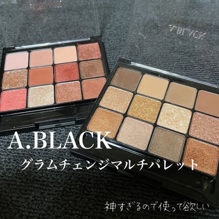 グラムチェンジマルチパレット/A.BLACK/マルチパレットを使ったクチコミ(1枚目)